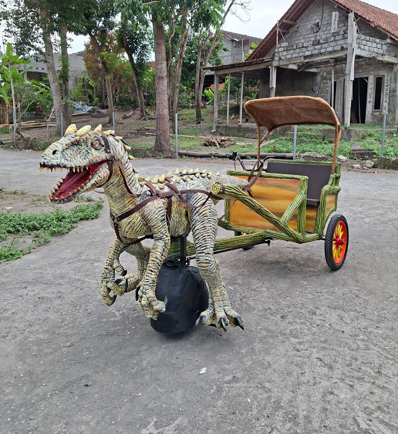 Jual Mobil Gowes Mesin Motor dan Listrik Model Kereta Dino Jogja